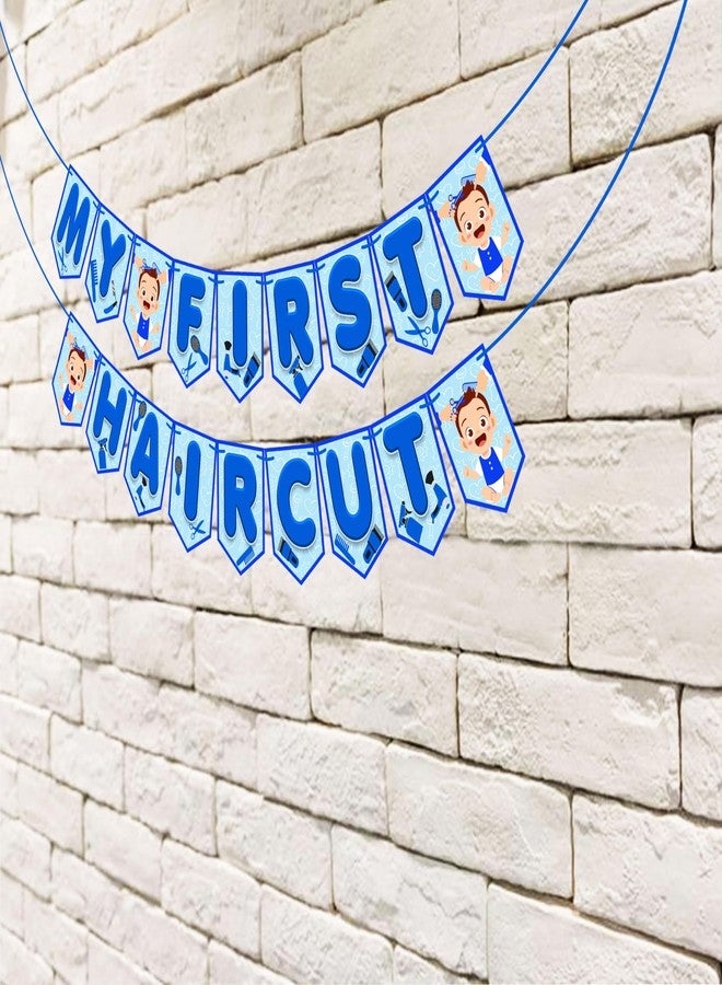 Wobbox My First Hair Cut Banner, Mundan Ceremony Banner, Mundan Ceremony Decoration Items (FP4608) - Image 4